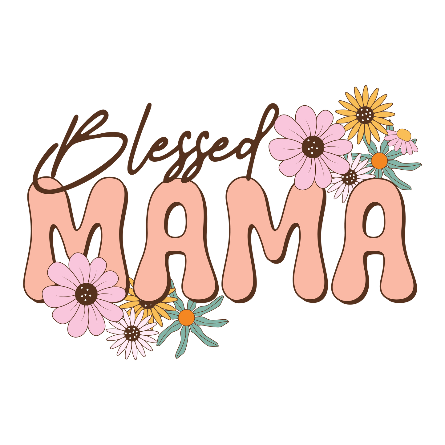 Blessed Mama Design Transfer