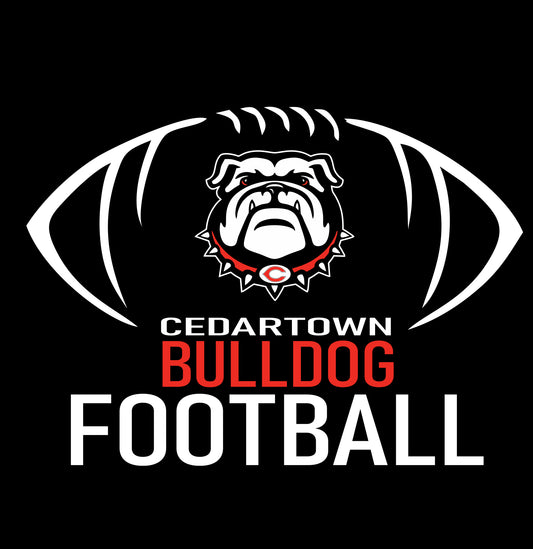 Cedartown Bulldog Football Design Transfer