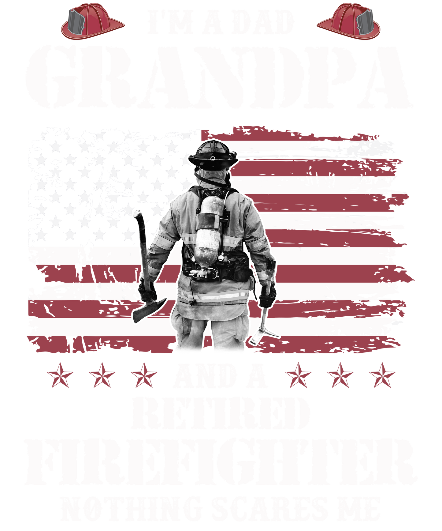 Grandpa Firefighter Design Transfer
