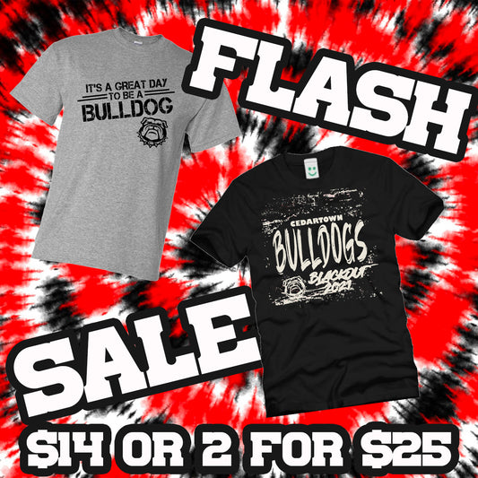 BULLDOG BLACKOUT FLASH SALE