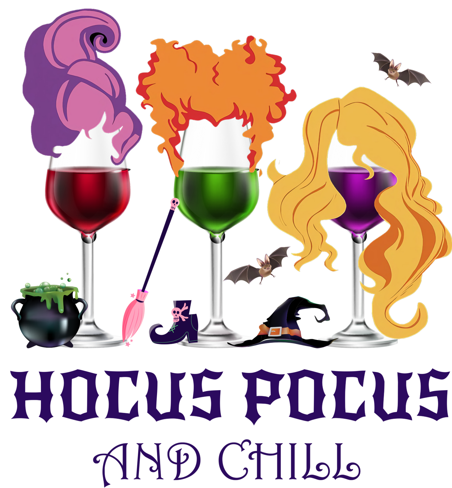 Hocus Pocus and Chill Design Transfer