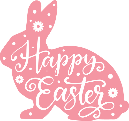 Happy Easter BunnyDesign Transfer
