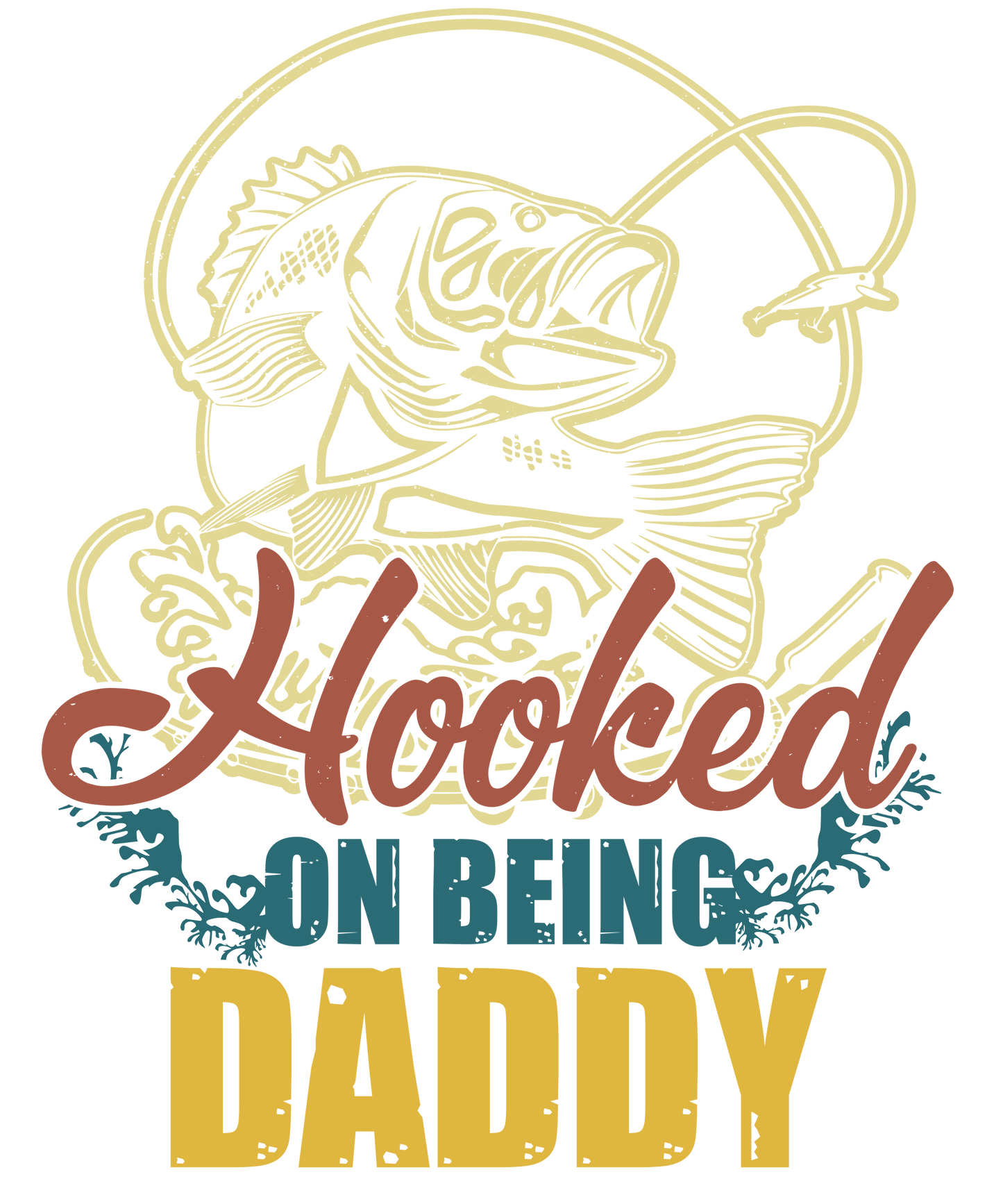 Hooked On Being Daddy Design Transfer