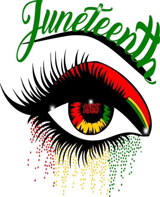 Juneteenth Eye Design Transfer