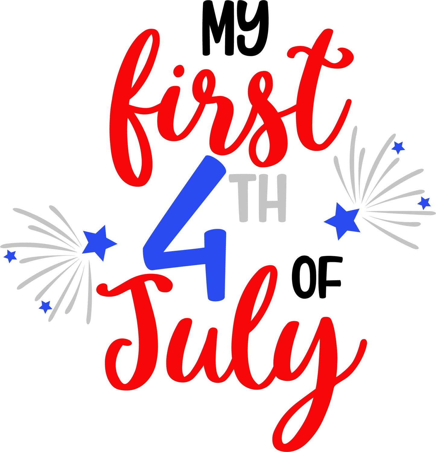 My first 4th of July Design Transfer