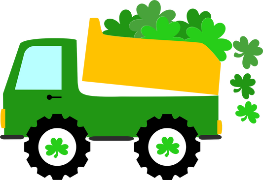 St. Patrick's Day Dump TruckDesign Transfer