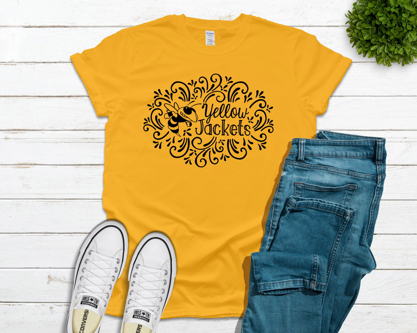 Yellowjacket Scroll T-Shirt