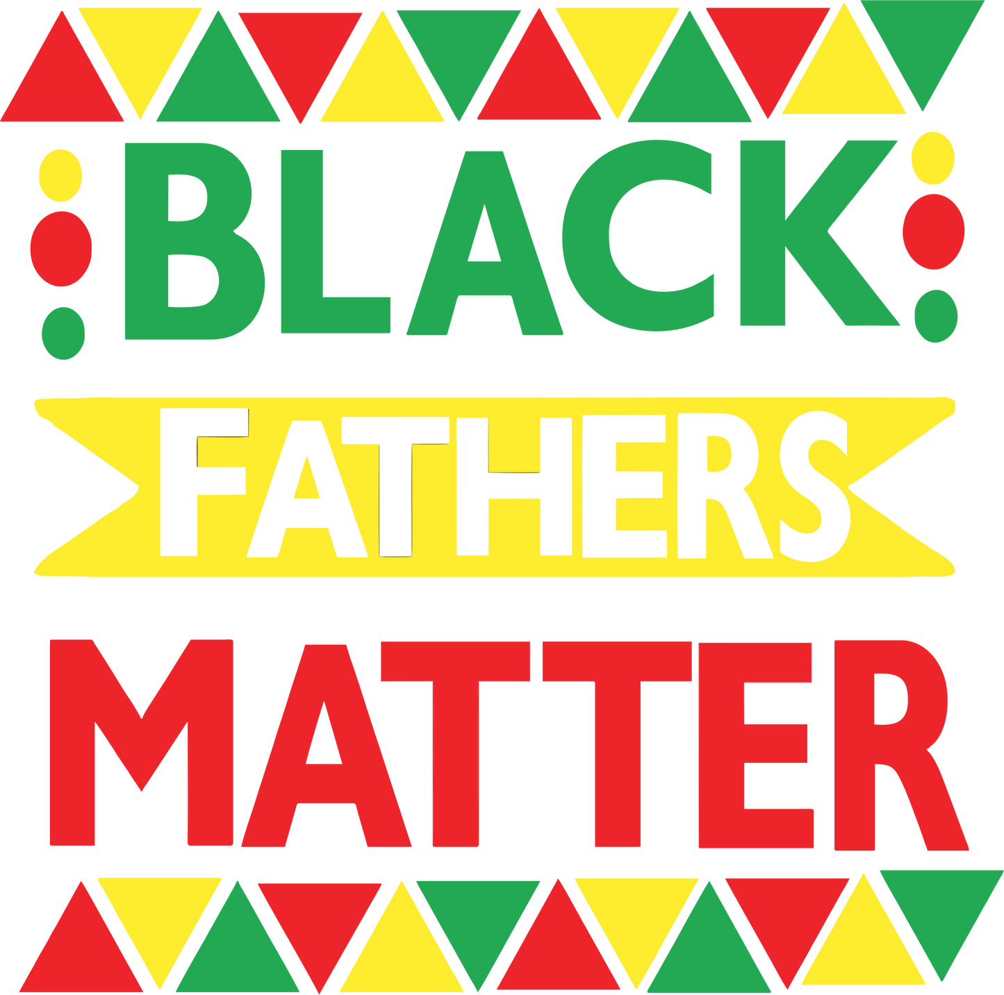 Black Fathers Matter Design Transfer