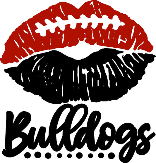 Bulldog Lips Design Transfer