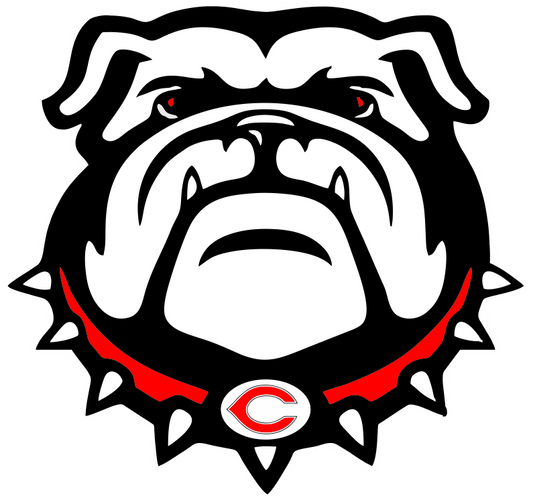 Cedartown Bulldog Mascot Design Transfer