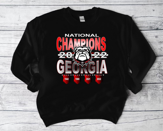 NATIONAL CHAMPS GEORGIA Shirts