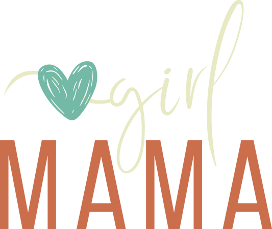 Girl Mama Heart Design