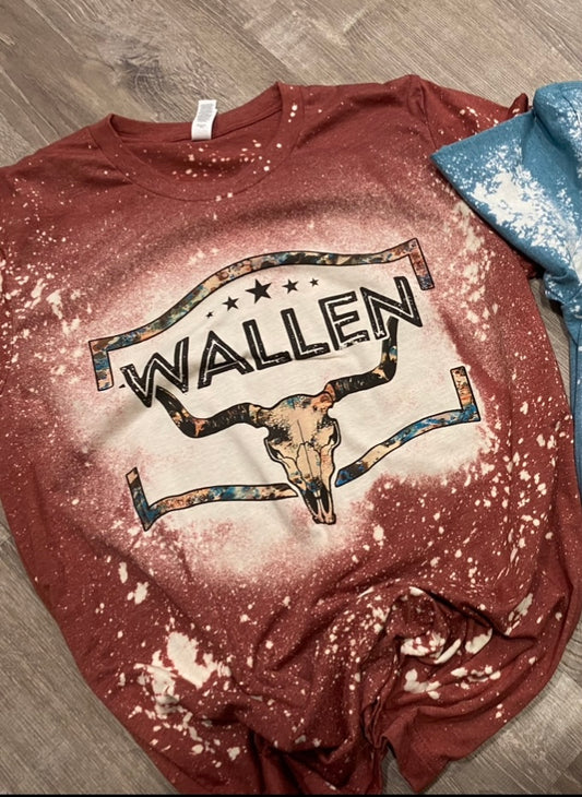 Rust Wallen Bleached T-Shirt