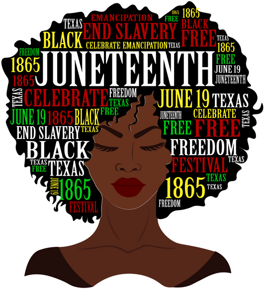 Juneteenth Woman Design Transfer