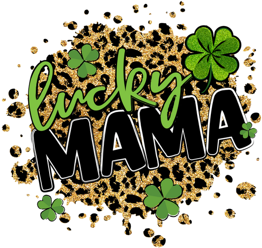 Lucky Mama CheetahDesign Transfer
