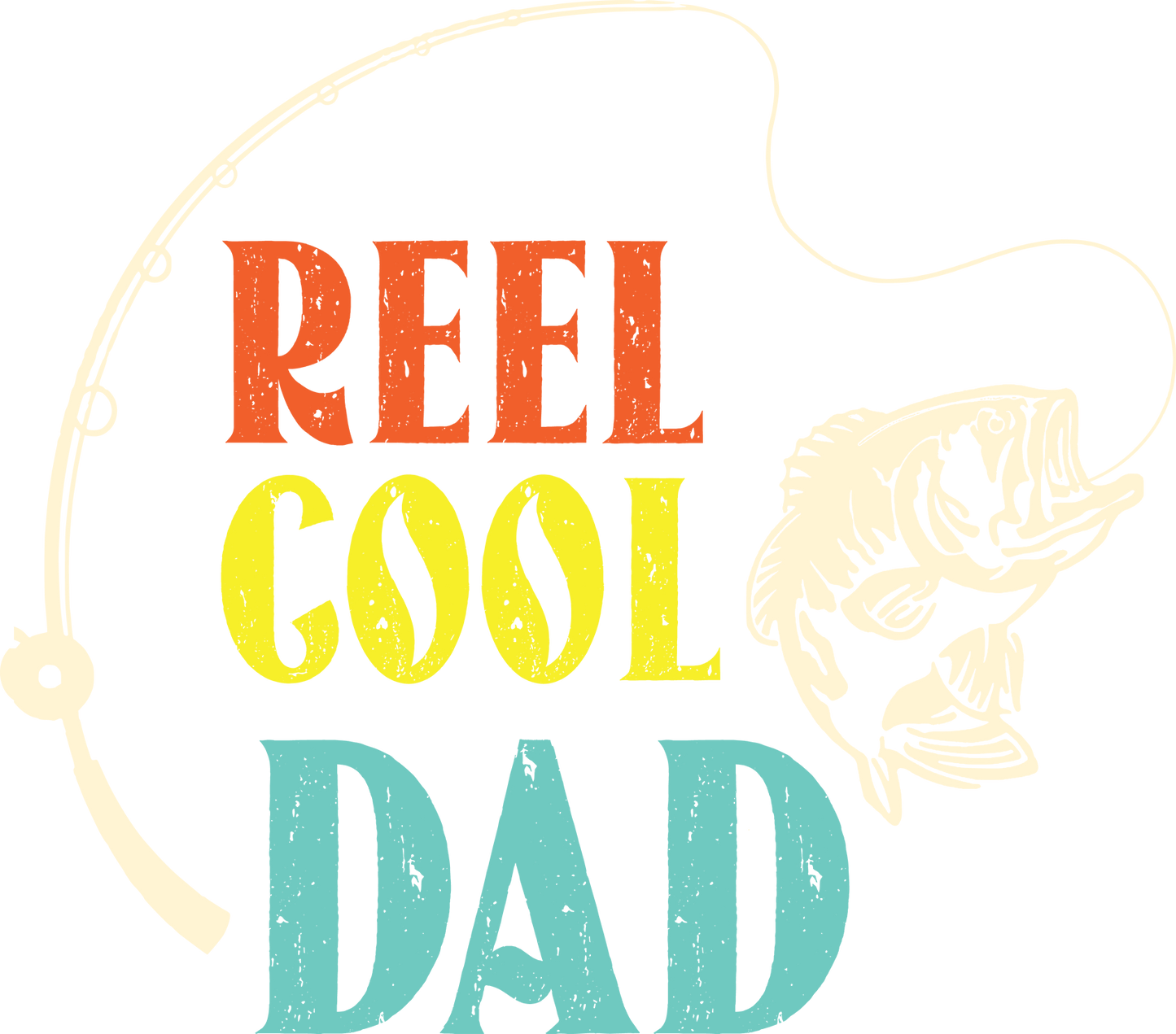 Reel Cool Dad Design Transfer