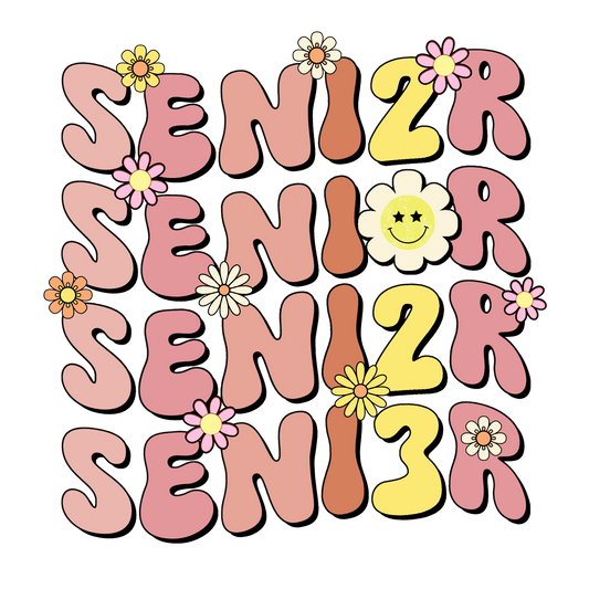 Senior 2023 Daisy Design Transfer