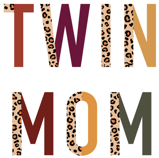 Twin Mom Boho Design Transfer