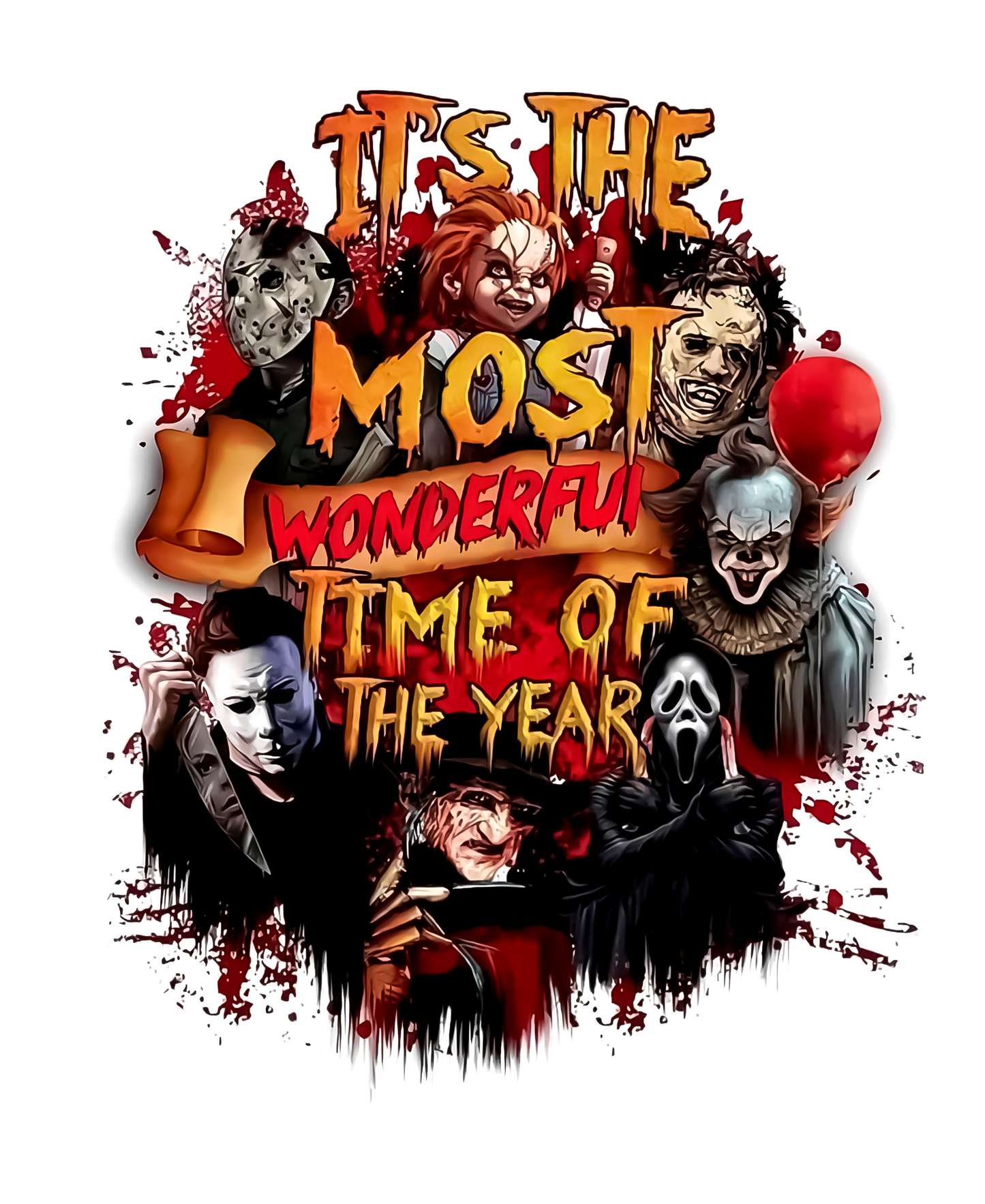 Halloween It's the most wonderful time of the year Design Transfer